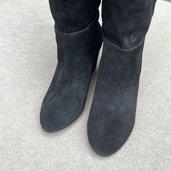 Knee High Suede Boots - Picture 5 of 6
